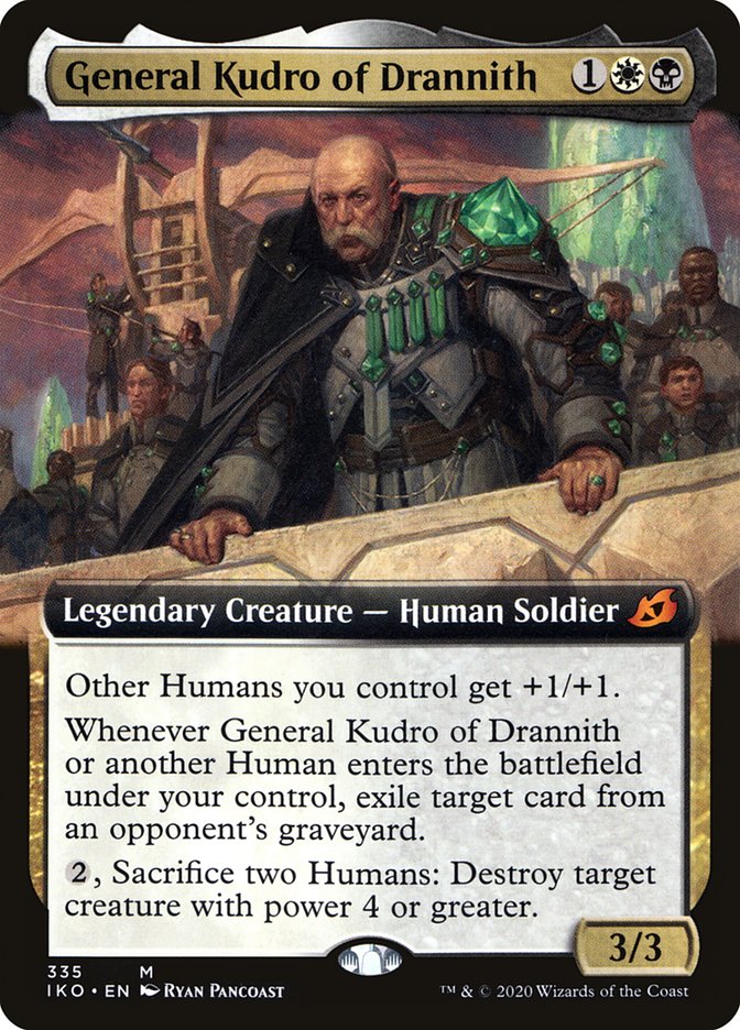 General Kudro of Drannith (Extended Art) [Ikoria: Lair of Behemoths] | Enigma On Main