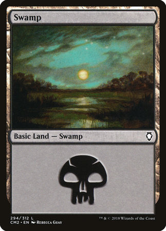 Swamp (294) [Commander Anthology Volume II] | Enigma On Main