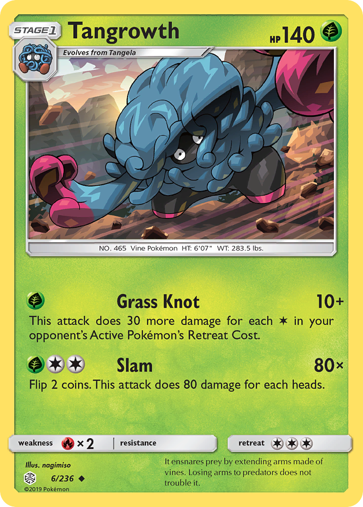 Tangrowth (6/236) [Sun & Moon: Cosmic Eclipse] | Enigma On Main