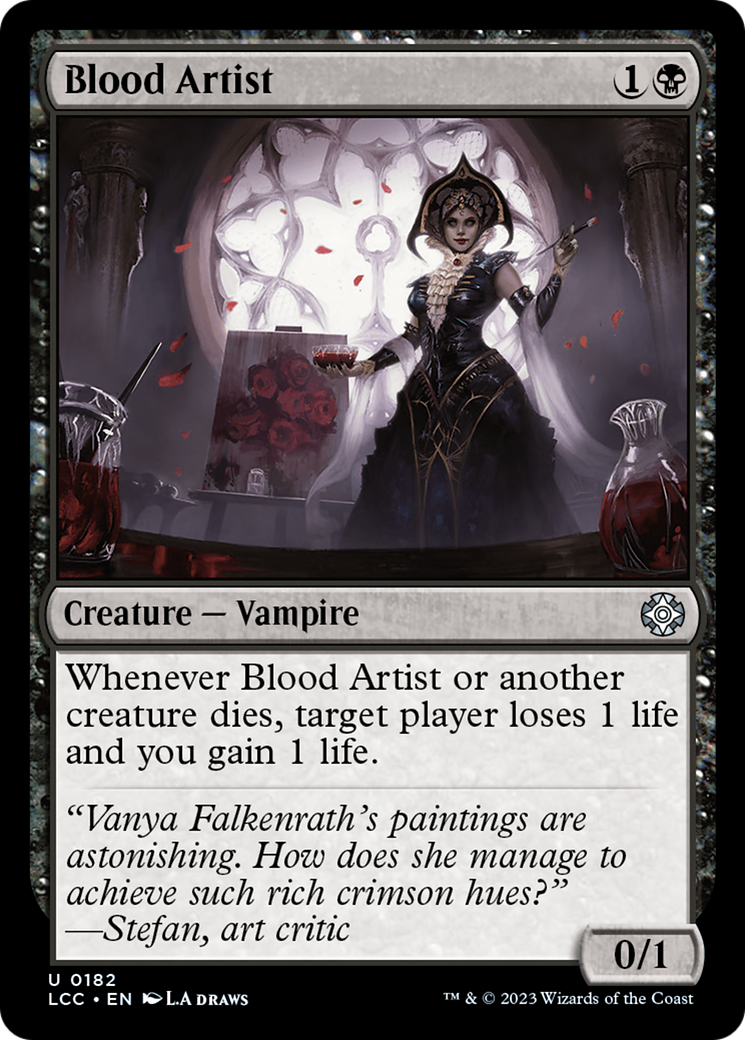 Blood Artist [The Lost Caverns of Ixalan Commander] | Enigma On Main