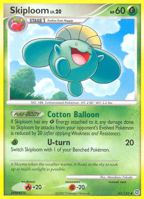 Skiploom (65/132) [Diamond & Pearl: Secret Wonders] | Enigma On Main