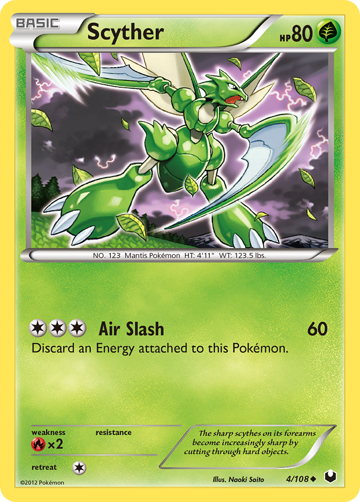 Scyther (4/108) [Black & White: Dark Explorers] | Enigma On Main