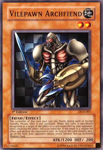 Vilepawn Archfiend [DCR-067] Common | Enigma On Main