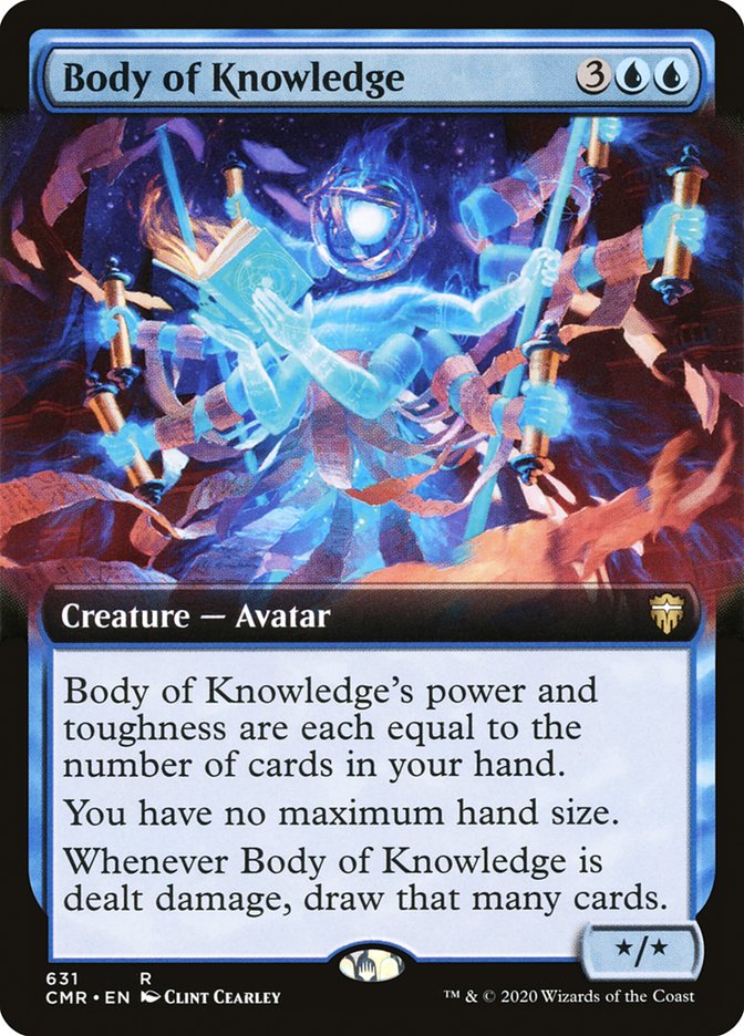 Body of Knowledge (Extended Art) [Commander Legends] | Enigma On Main