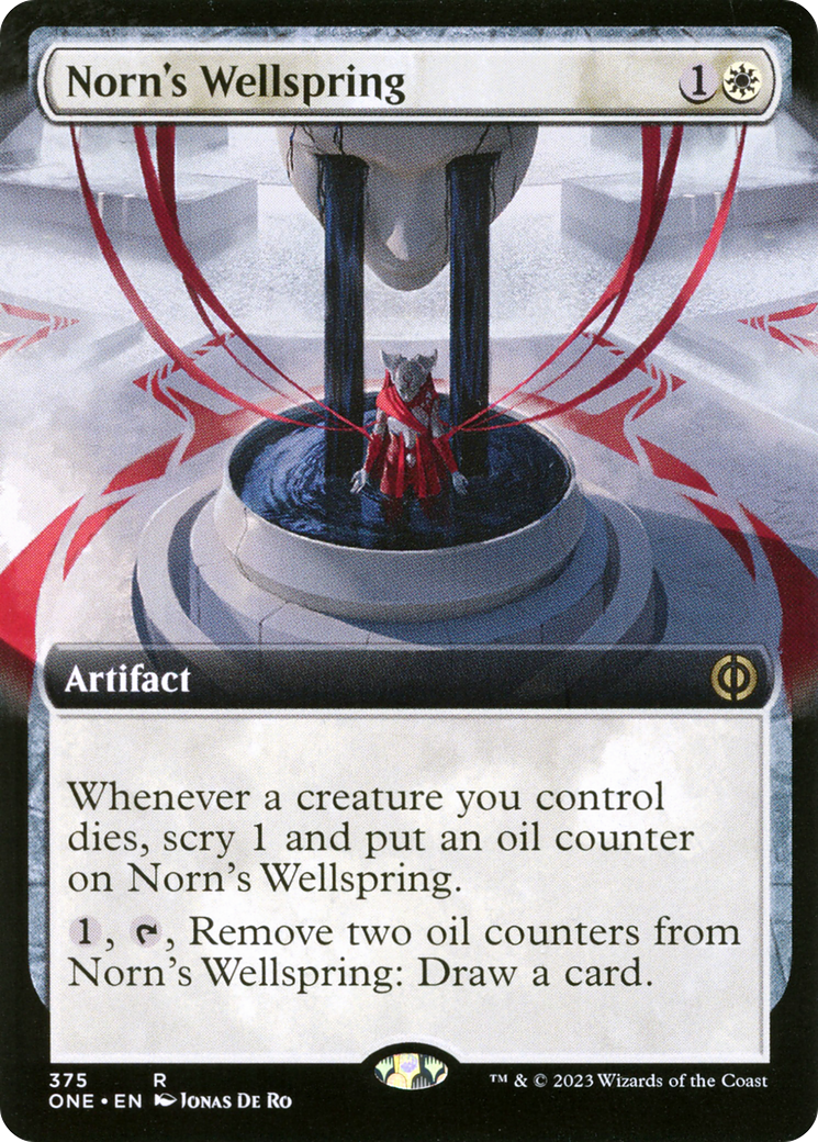 Norn's Wellspring (Extended Art) [Phyrexia: All Will Be One] | Enigma On Main