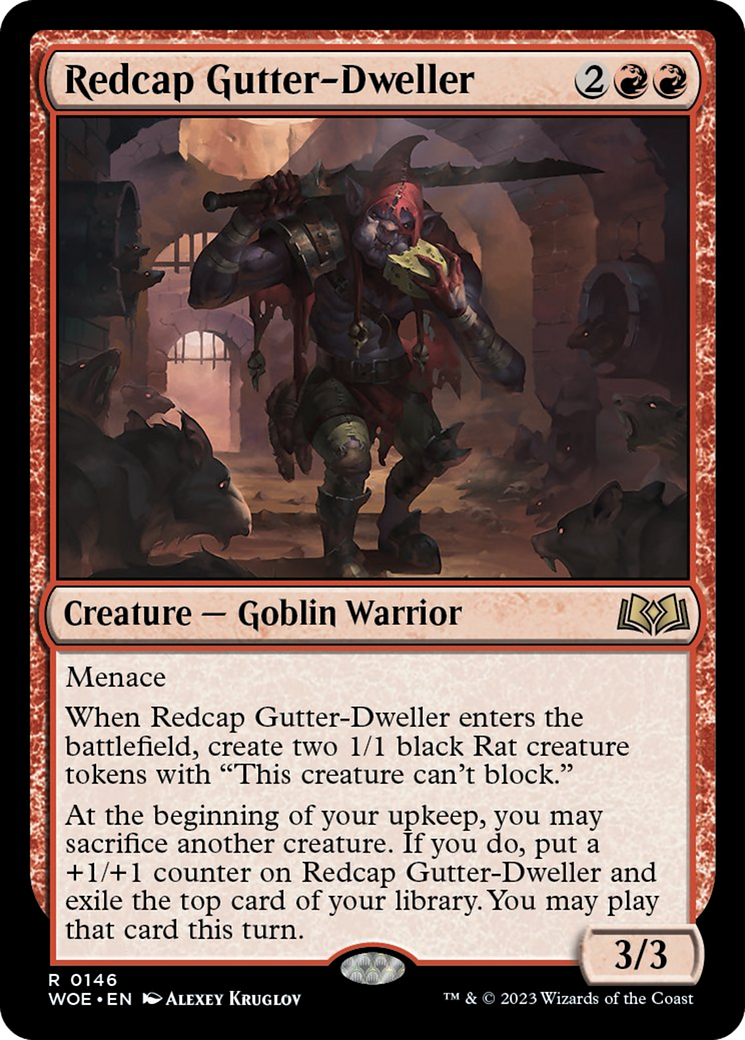 Redcap Gutter-Dweller [Wilds of Eldraine] | Enigma On Main