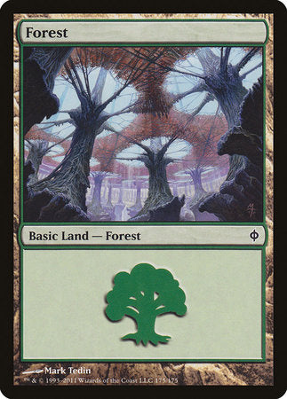 Forest (175) [New Phyrexia] | Enigma On Main