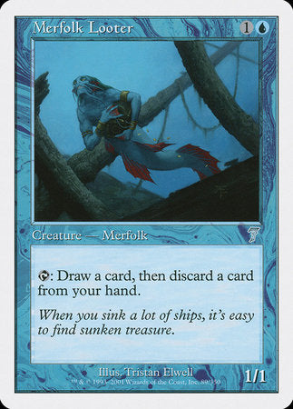 Merfolk Looter [Seventh Edition] | Enigma On Main