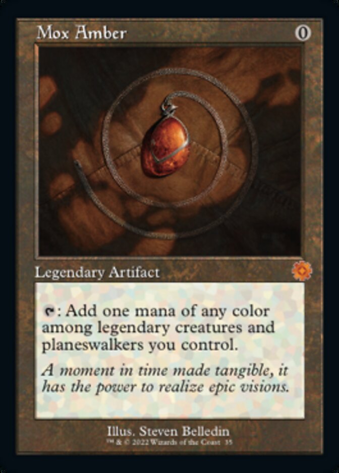 Mox Amber (Retro) [The Brothers' War Retro Artifacts] | Enigma On Main