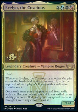 Evelyn, the Covetous [Streets of New Capenna Prerelease Promos] | Enigma On Main