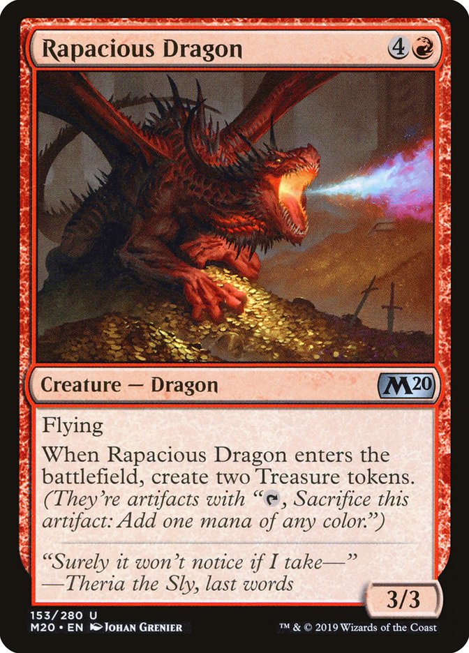 Rapacious Dragon [Core Set 2020] | Enigma On Main