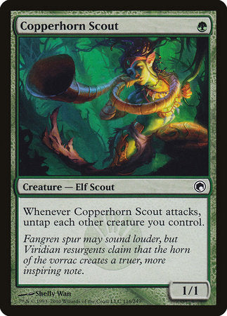 Copperhorn Scout [Scars of Mirrodin] | Enigma On Main