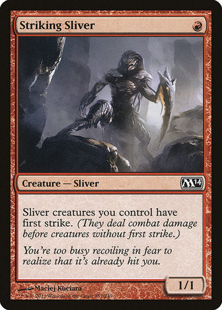 Striking Sliver [Magic 2014] | Enigma On Main