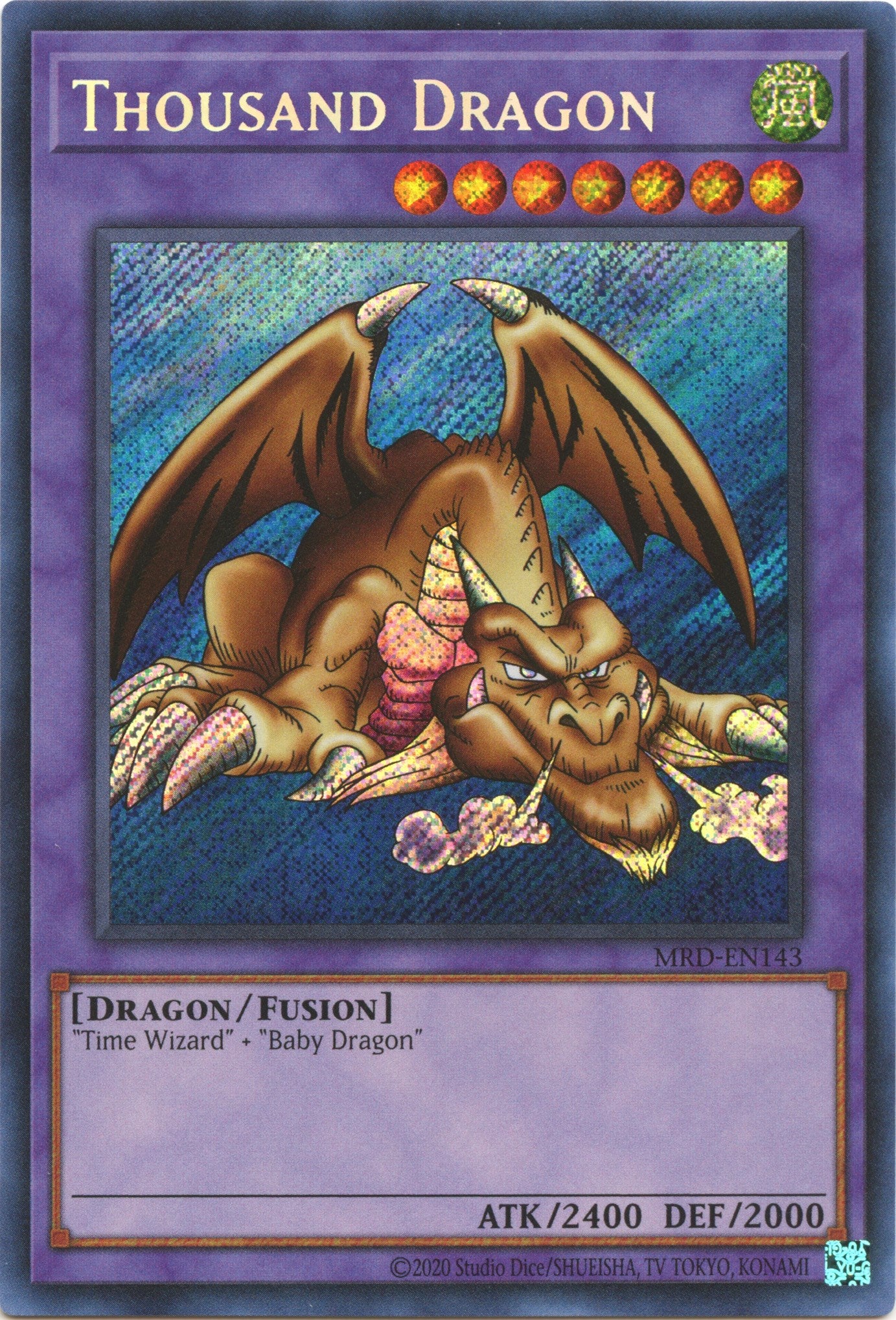 Thousand Dragon (25th Anniversary) [MRD-EN143] Secret Rare | Enigma On Main