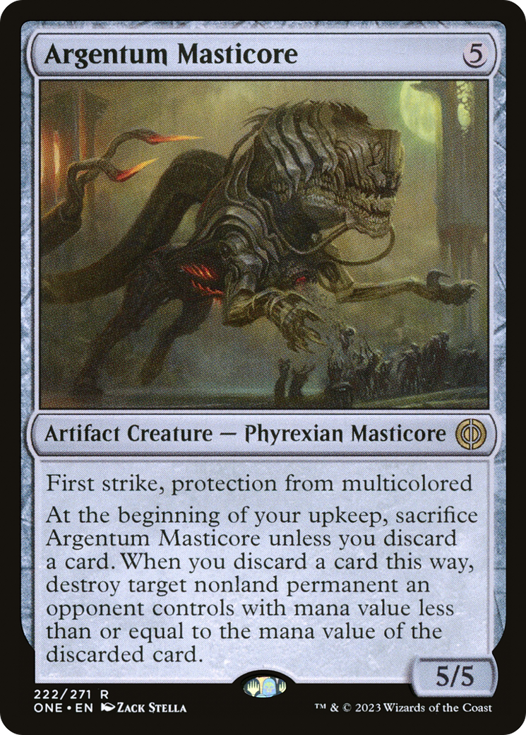 Argentum Masticore [Phyrexia: All Will Be One] | Enigma On Main