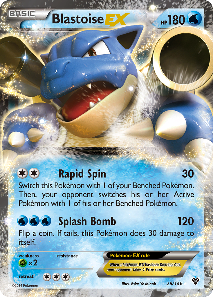 Blastoise EX (29/146) [XY: Base Set] | Enigma On Main