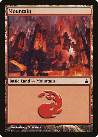 Mountain (301) [Ravnica: City of Guilds] | Enigma On Main