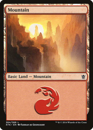 Mountain (264) [Khans of Tarkir] | Enigma On Main