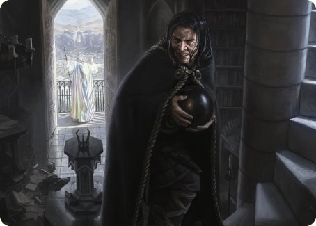 Grima, Saruman's Footman Art Card [The Lord of the Rings: Tales of Middle-earth Art Series] | Enigma On Main