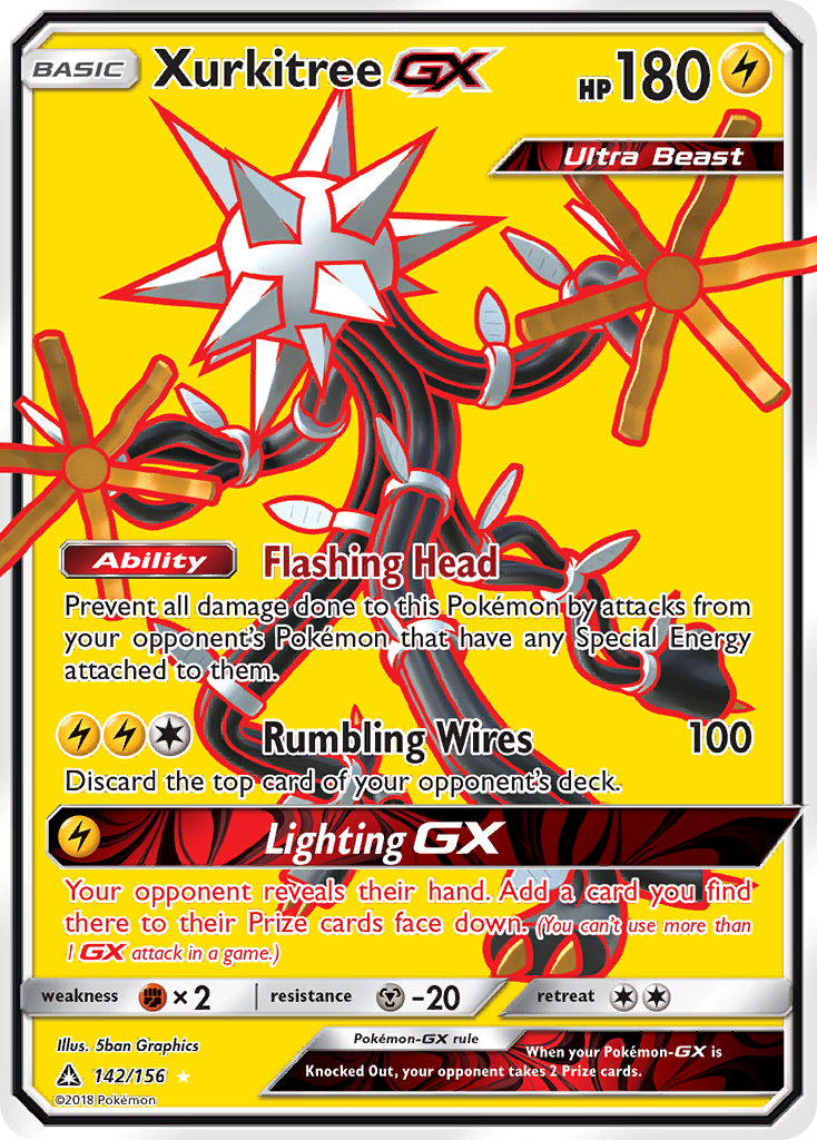 Xurkitree GX (142/156) [Sun & Moon: Ultra Prism] | Enigma On Main