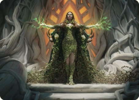 Titania, Voice of Gaea Art Card [The Brothers' War Art Series] | Enigma On Main