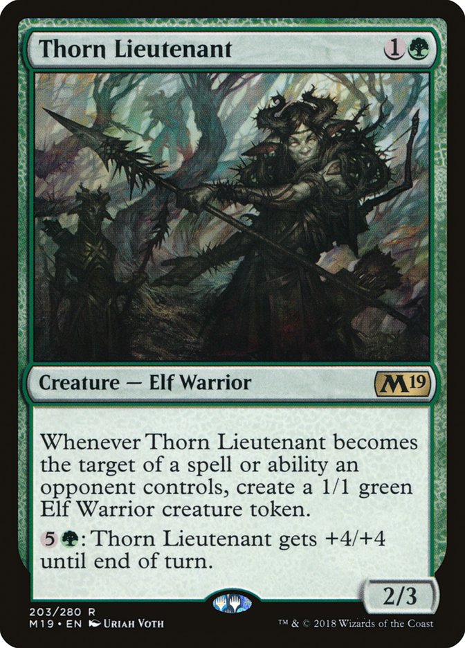 Thorn Lieutenant [Core Set 2019] | Enigma On Main