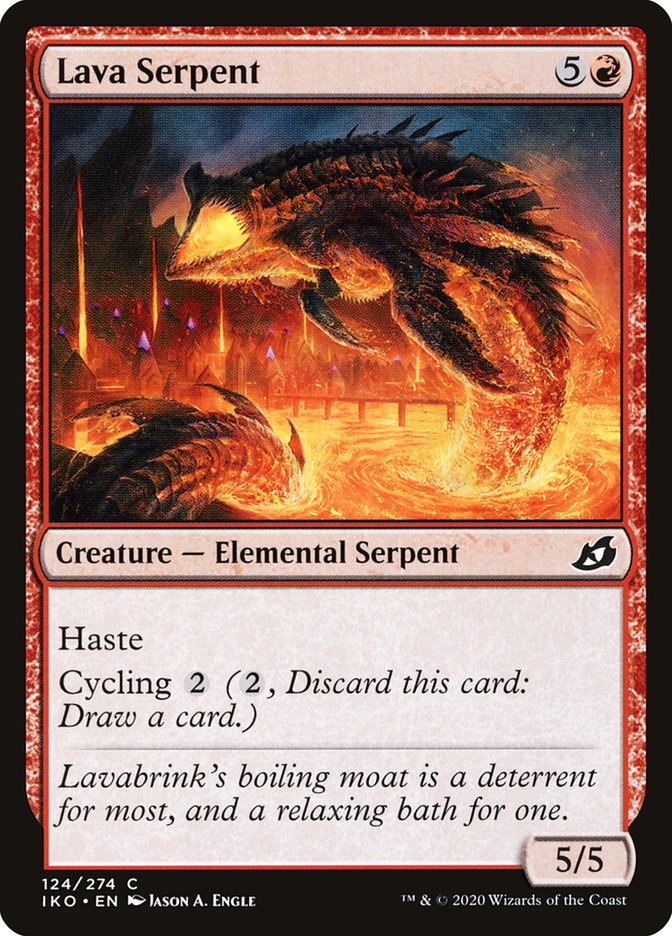 Lava Serpent [Ikoria: Lair of Behemoths] | Enigma On Main