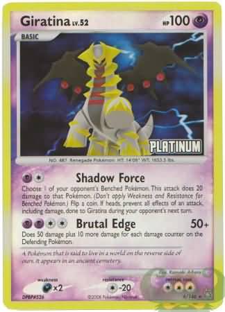 Giratina (4/146) [Burger King Promos: 2009 Collection] | Enigma On Main