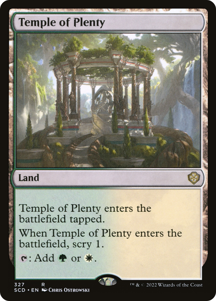 Temple of Plenty [Starter Commander Decks] | Enigma On Main