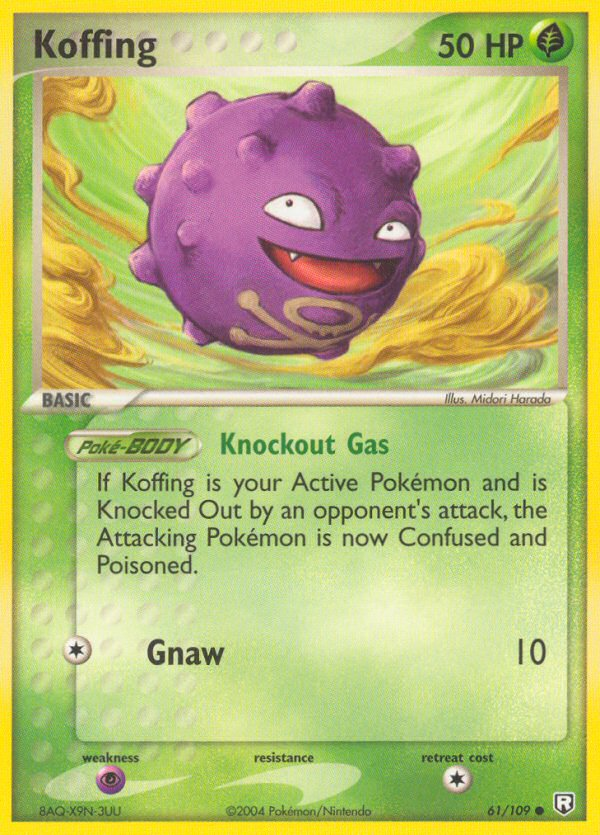 Koffing (61/109) [EX: Team Rocket Returns] | Enigma On Main