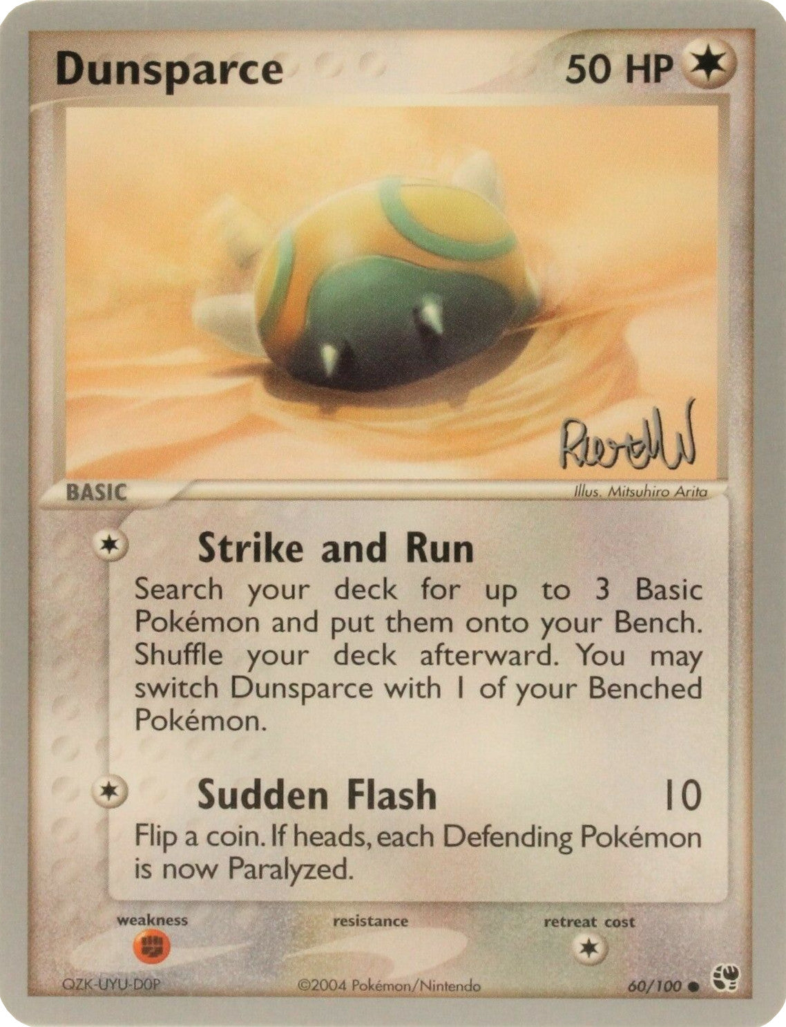 Dunsparce (60/100) (Rocky Beach - Reed Weichler) [World Championships 2004] | Enigma On Main