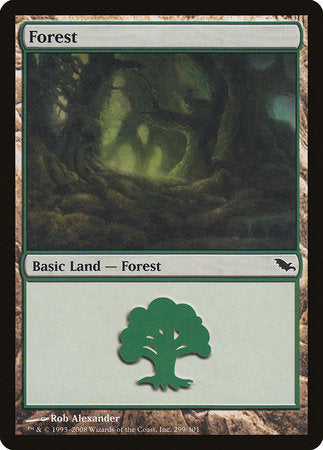 Forest (299) [Shadowmoor] | Enigma On Main