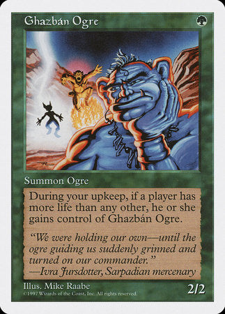 Ghazban Ogre [Fifth Edition] | Enigma On Main
