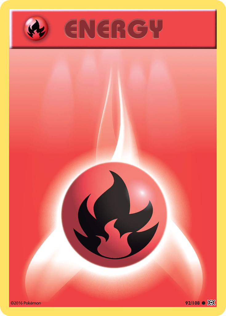 Fire Energy (92/108) [XY: Evolutions] | Enigma On Main