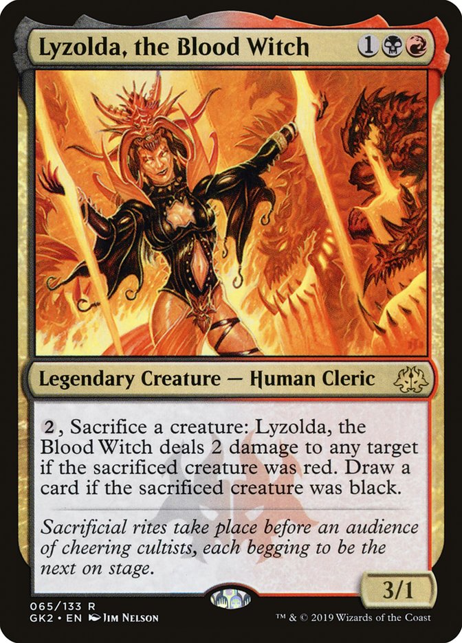 Lyzolda, the Blood Witch [Ravnica Allegiance Guild Kit] | Enigma On Main