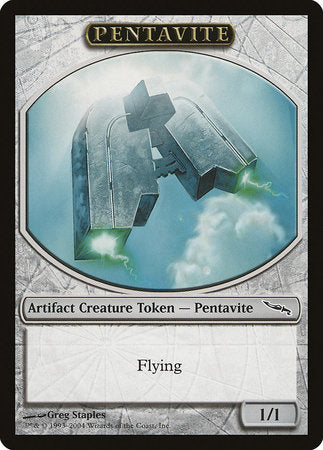 Pentavite Token (Mirrodin) [Magic Player Rewards 2004] | Enigma On Main