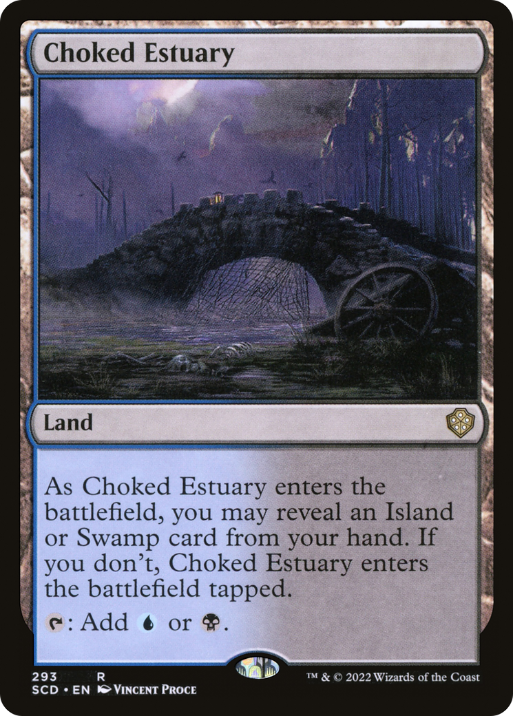 Choked Estuary [Starter Commander Decks] | Enigma On Main