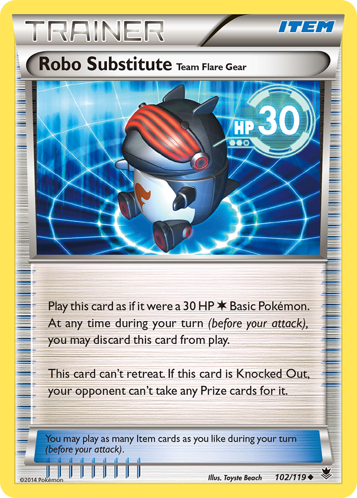 Robo Substitute Team Flare Gear (102/119) [XY: Phantom Forces] | Enigma On Main