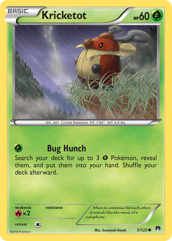 Kricketot (5/122) [XY: BREAKpoint] | Enigma On Main