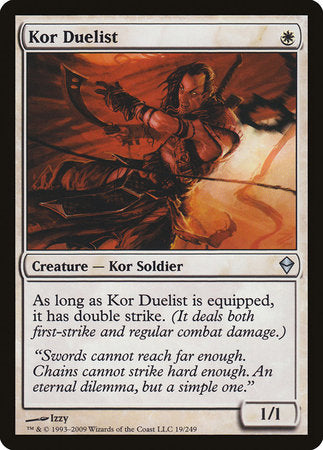 Kor Duelist [Zendikar] | Enigma On Main