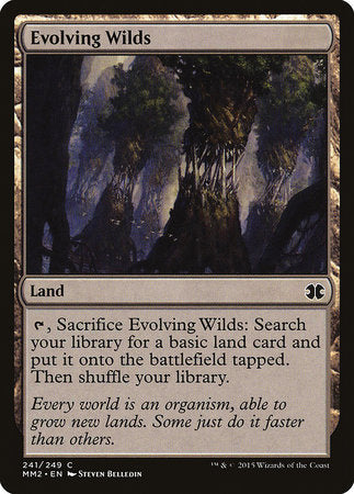 Evolving Wilds [Modern Masters 2015] | Enigma On Main