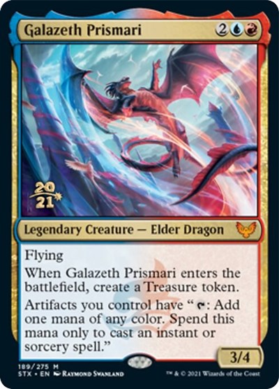 Galazeth Prismari [Strixhaven: School of Mages Prerelease Promos] | Enigma On Main