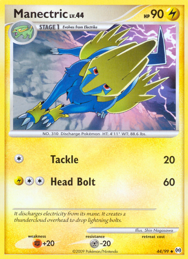 Manectric (44/99) [Platinum: Arceus] | Enigma On Main