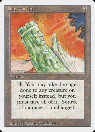 Jade Monolith [Revised Edition] | Enigma On Main