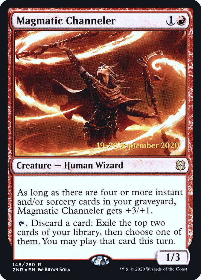 Magmatic Channeler  [Zendikar Rising Prerelease Promos] | Enigma On Main