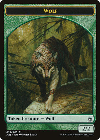 Wolf Token (013) [Masters 25 Tokens] | Enigma On Main