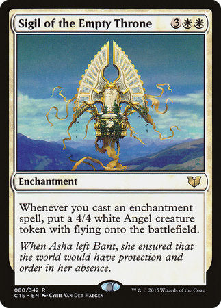 Sigil of the Empty Throne [Commander 2015] | Enigma On Main