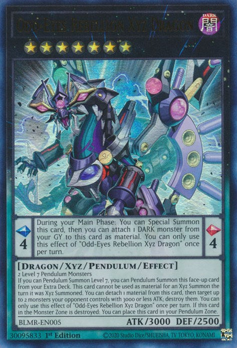 Odd-Eyes Rebellion Xyz Dragon [BLMR-EN005] Ultra Rare | Enigma On Main