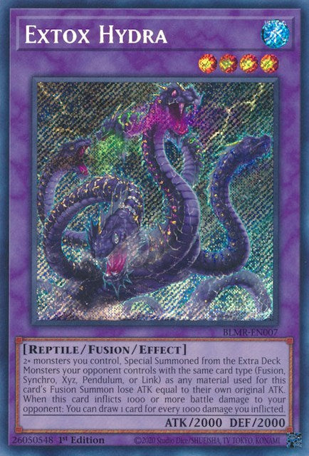 Extox Hydra [BLMR-EN007] Secret Rare | Enigma On Main