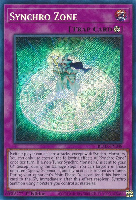 Synchro Zone [BLMR-EN048] Secret Rare | Enigma On Main